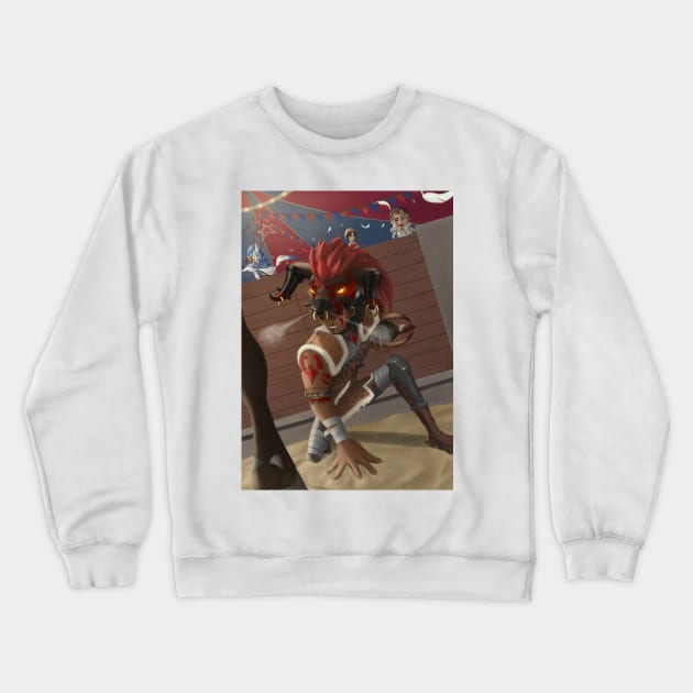 Bull Power Forward Crewneck Sweatshirt by gagimas